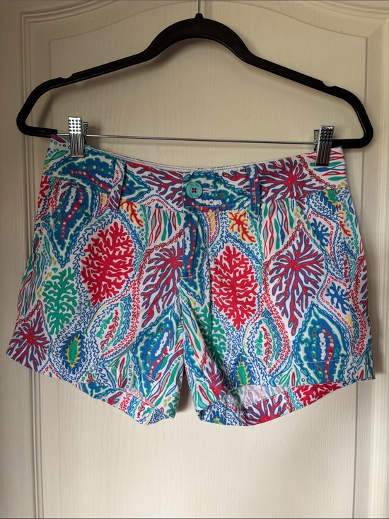 Lilly Pulitzer Pants - Lilly Pulitzer Women’s Size 0 Coral Reef Print Shorts